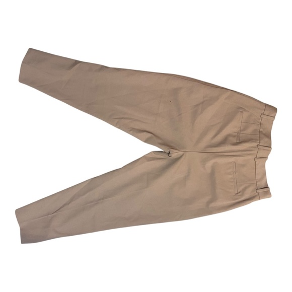 Babaton wool pleated neutral tapered pant. Sz 8 - Picture 3 of 16